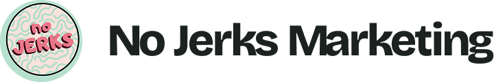 No Jerks Marketing logo